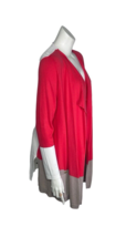 Dana Buchman Cardigan Open Front Lightweight Color Block XL Long Sleeve ... - $15.90