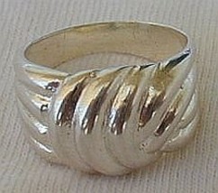 Shiny silver ring - $20.00