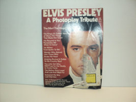 Elvis Presley A Photoplay Tribute Magazine 1977 Vintage Damage on Cover - £9.55 GBP