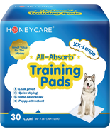HONEY CARE All-Absorb, XXL 30&quot;X36&quot;, 30 Count, Dog and Puppy Training Pad... - £23.47 GBP