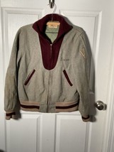 1950&#39;s 60&#39;s Garden City High School Letterman&#39;s Jacket Track and Field - £39.30 GBP