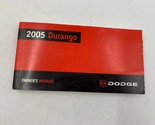 2005 Dodge Durango Owners Manual Handbook OEM C03B44022 - £17.45 GBP