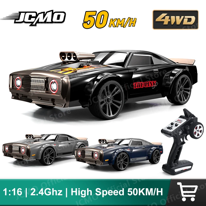16303 RC Car 1:16 50KM/H High Speed Remote Control Cars 4WD RC Drift Racing - £95.27 GBP+