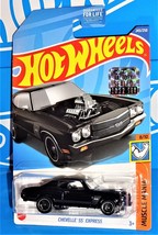 Hot Wheels Factory Set 2022 Muscle Mania Series Chevelle SS Express Gloss Black - £6.33 GBP