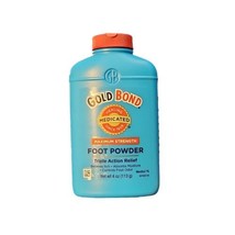 Gold Bond Foot Powder Medicated Max Strength 4 oz WITH TALC Original Formula NEW - £25.56 GBP