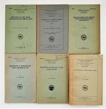 1919 Antique Lot 6pc Geology Books Us Govt Natural Gas Salt Sandstone Zinc More - £69.66 GBP