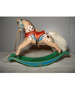 Hallmark Keepsake 1995 Rocking Horse Ornament 15th in Series - $190.39 MXN