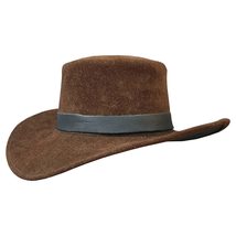 Ultimate Gambler Suede Leather Cowboy Hat - £231.97 GBP