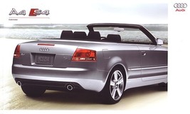 2009 Audi A4 S4 CABRIOLET brochure catalog US 09 2.0T 3.2 - £7.85 GBP