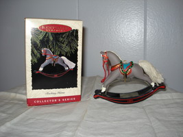 Hallmark Keepsake 1993 Rocking Horse Ornament w/Box  - $11.00