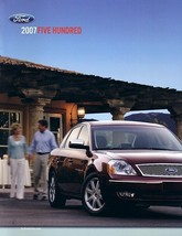 2007 Ford Five Hundred Sales Brochure Catalog 07 Us Sel - £4.74 GBP