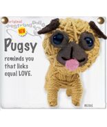 Kamibashi Pugsy Pug Puppie Dog The Original String Doll Gang Keychain Clip - €14,45 EUR