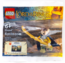 Lego Lord of the Rings Minifigure - Elrond (Sealed) Poly Bag - £41.88 GBP