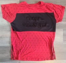 Galaxy By Harvic Shirt Adult Large Red OG All Over Print Original Gangst... - £15.16 GBP