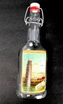 Flip Top Glass Wine Bottle Pisa Pise Label Grolsch Beugel Type Beer Bottle - £15.79 GBP