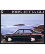 1985 Volkswagen JETTA GLI sales brochure catalog folder 85 US VW - £7.84 GBP