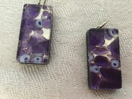 Purple Murano Glass Pendant - $30.00