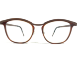 Lindberg Eyeglasses Frames 9904 Col. U12 Shiny Tortoise Matte Brown 48-1... - $296.99