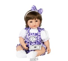 Adora Toddler Time Doll Purple Leopard Romper - £113.54 GBP