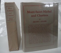 1904 Antique Mont Saint Michel And Chartres Adams Hb Dj Case Architecture Vgc - £97.30 GBP