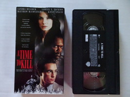 A Time to Kill (VHS, 1996) with Samuel L. Jackson, Sandra Bullock &amp; Kevi... - $6.00