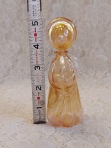 Art Glass Angel Figurine with Gold Leaf Decoration FREE SHIPPING - £14.62 GBP