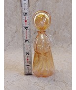 Art Glass Angel Figurine with Gold Leaf Decoration FREE SHIPPING - £14.66 GBP