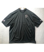 Atlanta Falcons Nike NFL Football 1/4 Zip Pullover Top Windbreaker Jacket Men XL