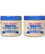 (2)  All Ways Natural Super Gro Conditioning Hair Dress Maximum Formula ... - $158.35