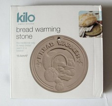 Kilo Bread Warming Tile Stoneware Terra Cotta 6in - £15.82 GBP