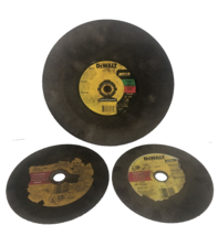 Dewalt Lot of 3 Metal Cutting Wheels Cut Off General Purpose DW8022 DWA8... - $23.75