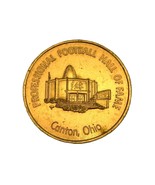 Gold Tone Doubloon, Pro Football Hall Of Fame, Canton, Ohio, JWL-375 - €4,22 EUR