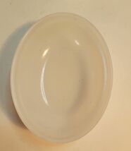 Hen on Nest Vintage White Milk Glass 4.5" long image 3