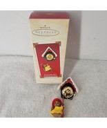 Hallmark Ornament Calling All Firefighters 2002 New Mouse Alarm  Fire St... - $170.53 MXN