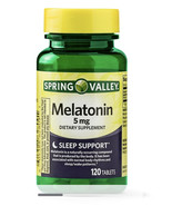 Melatonin Spring Valley - American High quality, 5mg, 120 Tablets  - $31.24