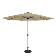 11 ft. Calypso II Fiesta Octagonal Market Umbrella with Solar LED Strip ... - £219.38 GBP
