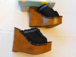 Soda Shoes Women&#39;s Ladies Shoes Heels Black Brown Lania-S Size Variations NIB - £22.61 GBP