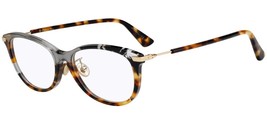 Dior Eyeglasses DIORESSENCE9F 0ACI 52mm Grey Black Spotted / Demo Lens - $2,424.76 MXN