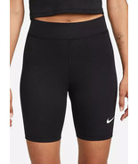 Nike Classic High Waist Cycle Style Close Fit Shorts UK Small S (fm73-16) - $42.87