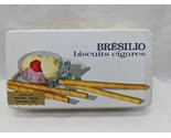 Vintage Bresilio Biscuits Cigares Empty Tin - £38.36 GBP