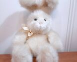 VINTAGE Russ Sugarpuff Bunny rabbit plush sugar puff ivory off white cre... - $31.00