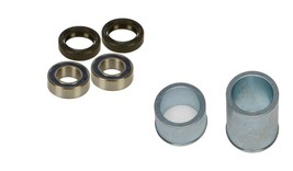 New AB Front Wheel Bearings &amp; Spacers Kit For The 2002-2007 Honda CR125R CR 125R - £44.80 GBP