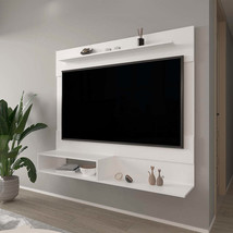 Floating Entertainment Center Albuquerque: White Living Room - $8,946.99 MXN