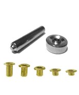 3/16&quot; Diameter AMERICAN FLYER EYELET SETTING TOOL KIT S Gauge Scale Trai... - $1,038.41 MXN