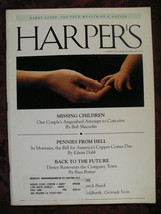 HARPERs Magazine October 1996 Frederick Busch Bob Shacochis Edwin Dobb - £9.05 GBP