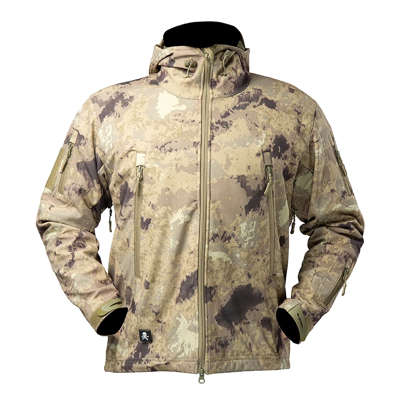 Mege    Jacket Army Combat Hoodie windbreaker Multi Pockets skin Waterproof Soft - $233.77
