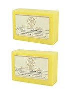 Khadi Pure Saffron Soap, 125 gm (Pack of 2) Free shipping worldwide - £16.11 GBP