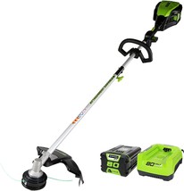 Greenworks Pro 80V 16 inch Cordless String Trimmer (Attachment Capable), 2Ah - £305.97 GBP