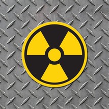 Nuke Radioactive Nuclear Radiation Warning Design 001 Vinyl Decal Indoor... - $2.48+