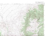 Basque Summit, Nevada 1969 Vintage USGS Map 7.5 Quadrangle Topographic - £18.87 GBP